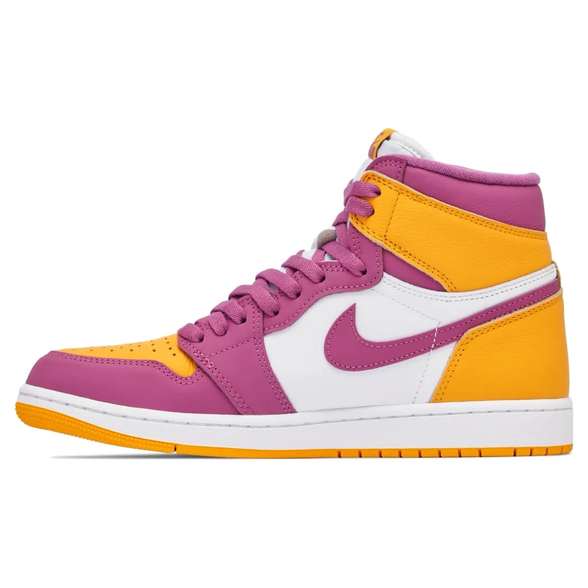 Air Jordan 1 High OG Brotherhood. Vista 2 del modelo. Imagen de catálogo del producto.