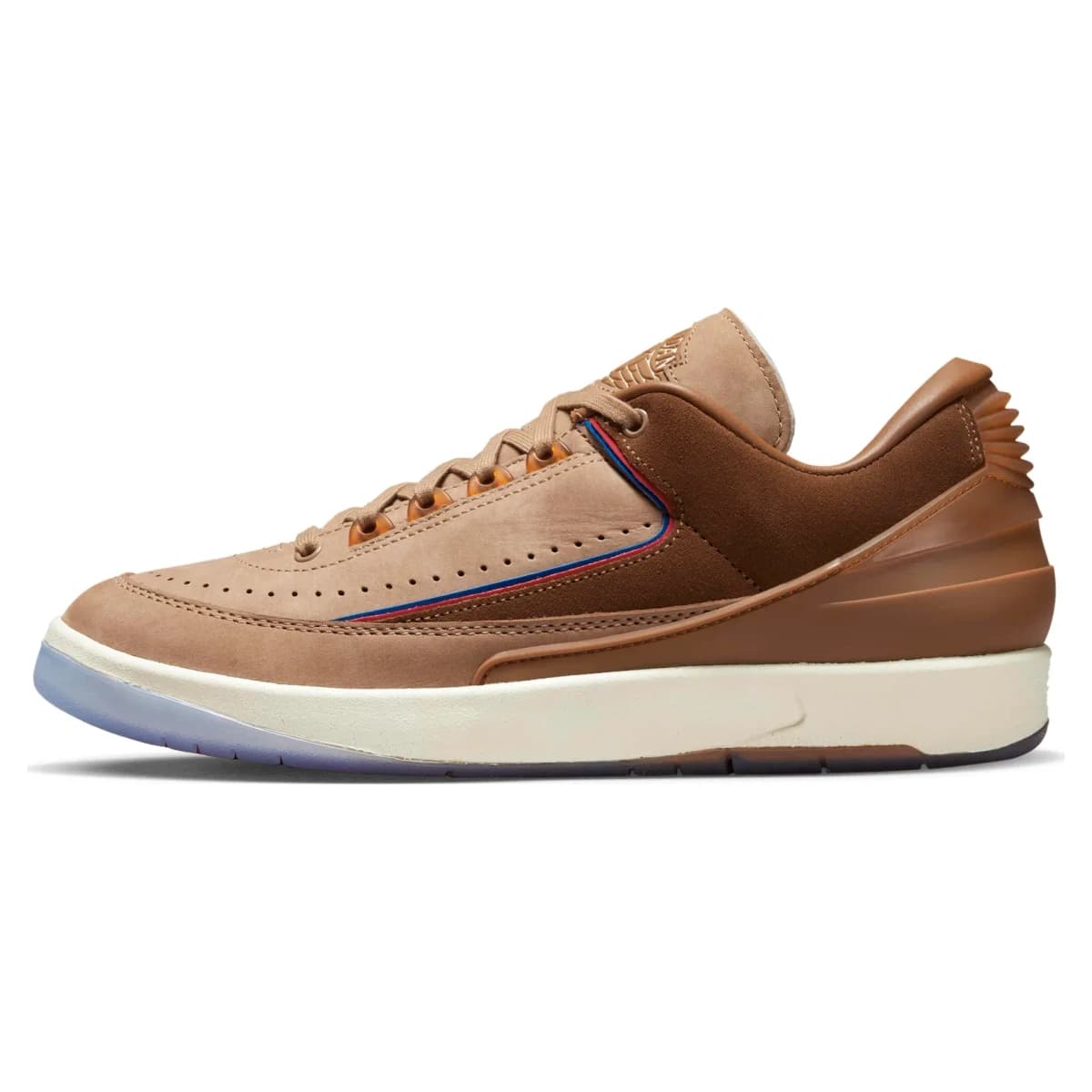Air Jordan 2 Low Two 18. Vista 1 del modelo. Imagen de catálogo del producto.