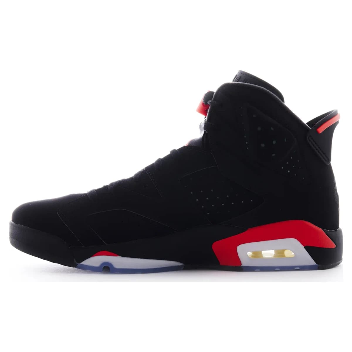 Air Jordan 6 Retro Infrared. Vista 2 del modelo. Imagen de catálogo del producto.